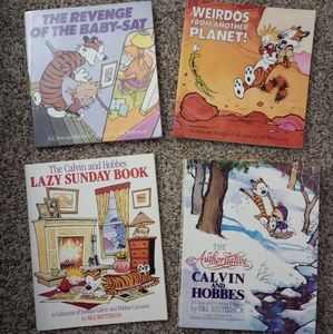 Calvin and Hobbes book collection